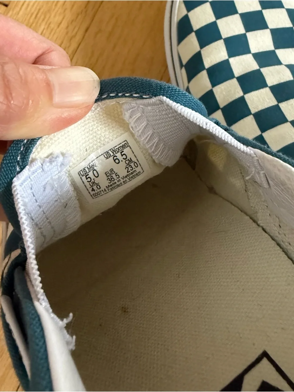 Vans Classic Slip-On Checkerboard Sneakers
